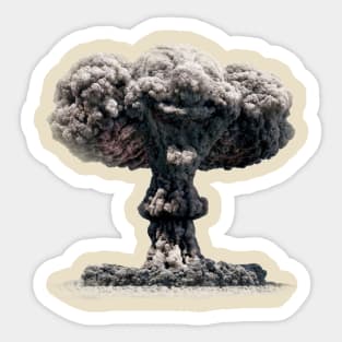 Mushroom Cloud Sticker